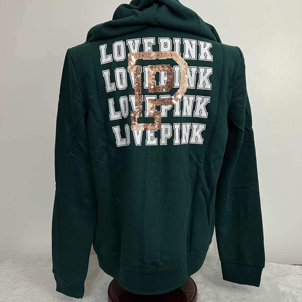 VS PINK BLING PERFECT FULL ZIP